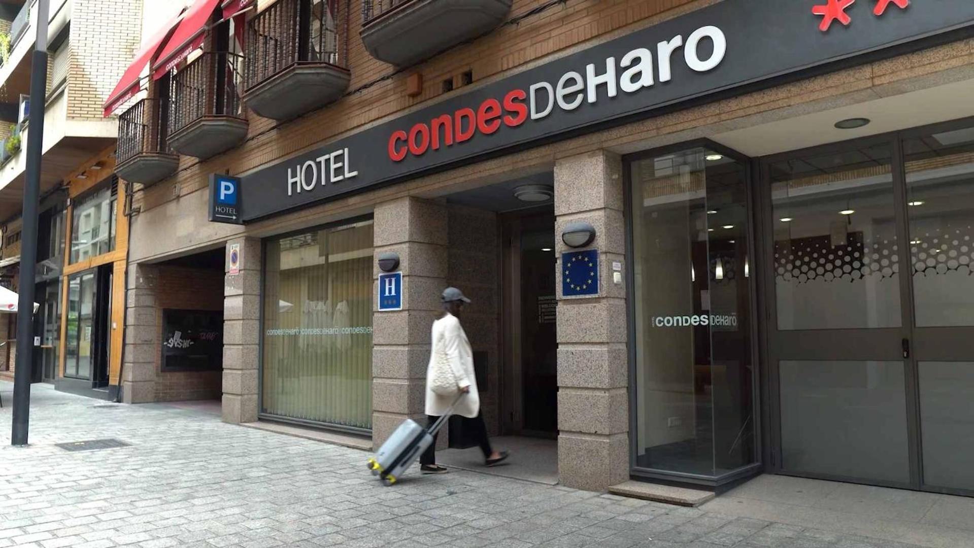 Hotel Condes De Haro Logroño Exterior foto