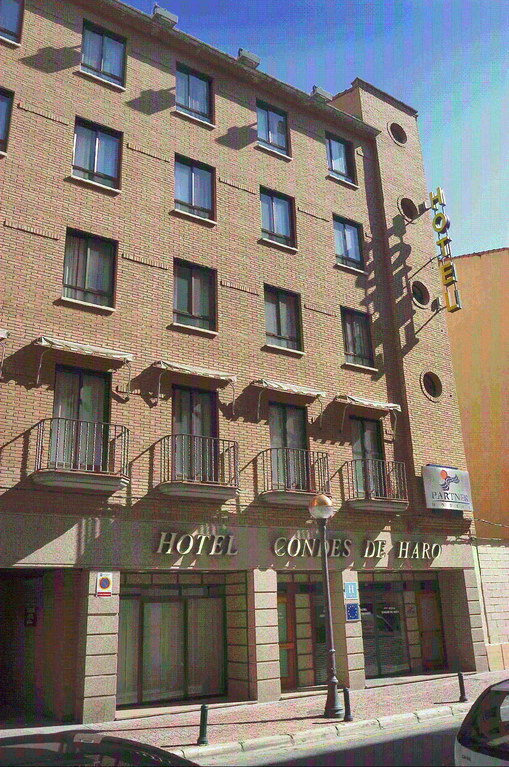 Hotel Condes De Haro Logroño Exterior foto